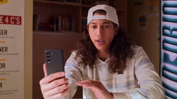 O’Neill Striped Hoodie worn by Trent Harrison (Benjamin A. Norris) as seen in Never Have I Ever (S04E01)