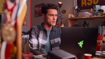 Plaid shirt worn by Paxton Hall-Yoshida (Darren Barnet) as seen in Never Have I Ever TV show (S04E01)