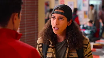 RVCA Striped Shirt worn by Trent Harrison (Benjamin A. Norris) as seen in Never Have I Ever (S04E04)