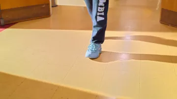 Reebok Light Blue Sneakers worn by Paxton Hall-Yoshida (Darren Barnet) as seen in Never Have I Ever (S04E06)