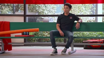 SOHS polo shirt worn by Paxton Hall-Yoshida (Darren Barnet) as seen in Never Have I Ever (S04E07)