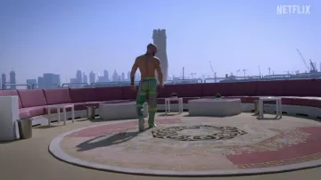 Multicolor pants worn by Conor McGregor in McGREGOR FOREVER documentary (Season 1)