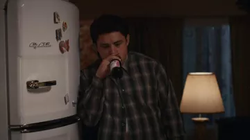 Plaid shirt worn by Richard Montañez (Jesse Garcia) as seen in Flamin' Hot movie