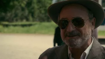 Lunettes de soleil Ray-Ban Aviator portées par Abe Saperstein (Kevin Pollak) vues dans Sweetwater