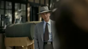 Belt worn by J. Robert Oppenheimer (Cillian Murphy) as seen in Oppenheimer