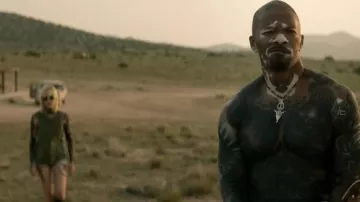 Pendant necklace worn by The Ferryman (Jamie Foxx) as seen in God Is a Bullet