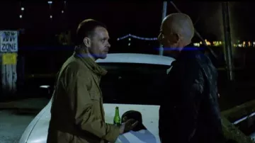 Veste de campagne portée par Mike Thorton (Nick Stahl) comme on le voit dans Confidential Informant