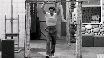 Pants worn by Schubert Green (Adrien Brody) in Asteroid City