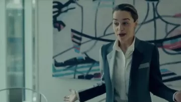 Veste Blazer de Rachel Novy (Emilia Clarke) dans The Pod Generation