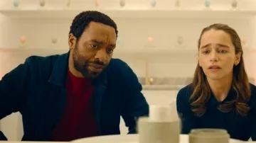 Blue jacket worn by Alvy Novy (Chiwetel Ejiofor) as seen in The Pod Generation