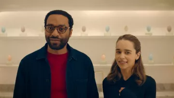 Eyeglasses worn by Alvy Novy (Chiwetel Ejiofor) as seen in The Pod Generation