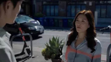 Printed shirt worn by Miko (Ally Maki) as seen in Shortcomings movie
