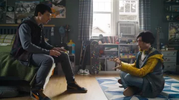 Puma Suede shoes worn by Barry Allen (Ezra Miller) in The Flash