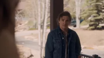 DEnim jacket worn by Eric (Kyle Gallner) as seen in What Comes Around movie