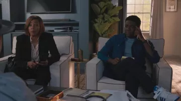 Baskets Adidas Hi Top portées par Aniq (Sam Richardson) vues dans The Afterparty (S02E03)