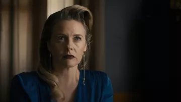 Earrings worn by Hildie (Alicia Silverstone) as seen in Perpetrator
