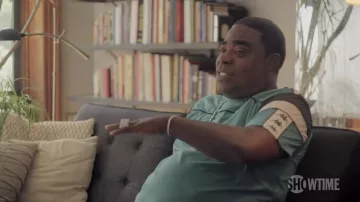 T-shirt vert Kappa porté par Tracy Morgan dans All Up in the Biz