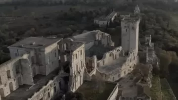 Medieval Castle in France as seen in The Walking Dead: Daryl Dixon (Season 1)