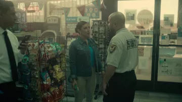 Denim jacket worn by Ruby (Ivana Rojas) as seen in This Fool TV series (S02E02)