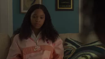 Nike Mesh Sports Jacket worn by Crystal Jarrett (Quvenzhané Wallis) as seen in Swagger (S02E06)