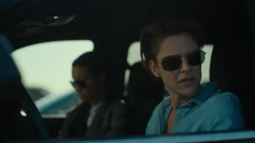Ray-Ban Aviator Sunglasses worn by Bobby (Jill Wagner) as seen in Special Ops: Lioness (S01E03)