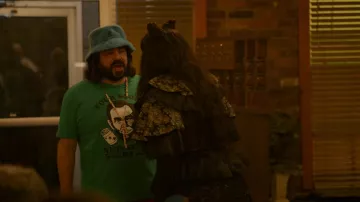 Kangol Furgora Bucket Hat in green worn by Laszlo Cravensworth (Matt Berry) as seen in What We Do in the Shadows (S05E04)
