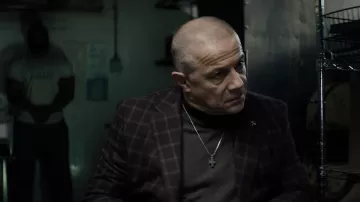 Blazer à carreaux porté par Andrei Gorlich (Nikolai Tsankov) vu dans The Kill Room