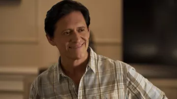 Levi's plaid shirt worn by Oscar Diaz (Clifton Collins Jr.) as seen in Red, White & Royal Blue