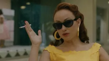 Sunglasses worn by Bunny (Olivia Wilde) in Don't Worry Darling movie wardrobe