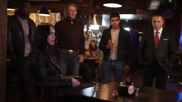 Ceinture à boucle portée par Gunner (Dolph Lundgren) comme on le voit dans la garde-robe du film Expend4bles