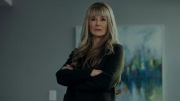 Green top worn by Madeline Usher (Mary McDonnell) as seen in The Fall of the House of Usher Wardrobe (Season 1)