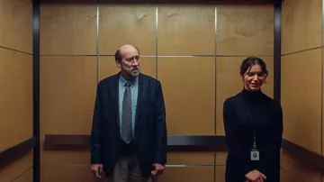 Turtleneck dress worn by Molly (Dylan Gelula) as seen in Dream Scenario