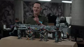 Lego set of Randy Disher (Jason Gray-Stanford) as seen in Mr. Monk's Last Case: A Monk Movie