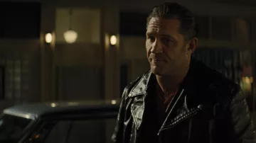 In the closet of The Bikeriders: Leather jacket worn by Johnny (Tom Hardy) in the movie