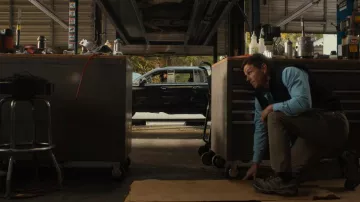 Merrell Shoes worn by Dan Morgan (Mark Wahlberg) as seen in The Family Plan movie outfits