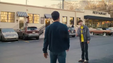 Vans sneakers worn by Kyle Morgan (Van Crosby) as seen in The Family Plan