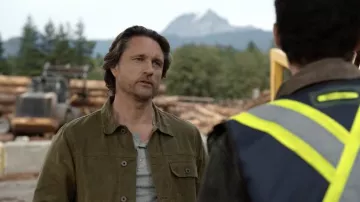 La veste portée par Jack Sheridan (Martin Henderson) dans la série Virgin River (Saison 4 Episode 5)