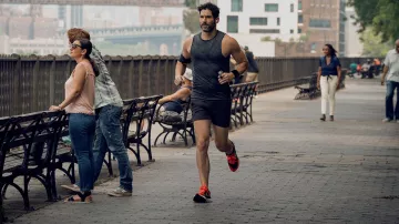 Nike Running shoes worn by Nick (Tom Ellis) as seen in Players