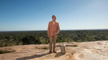 Suede shoes worn by Eugene Levy as seen in The Reluctant Traveler with Eugene Levy (S01E06) - South Africa