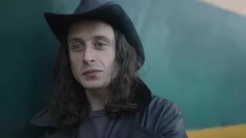 Black Cow Boy Hat worn by Mike (Rory Culkin) as seen in 5lbs of Pressure