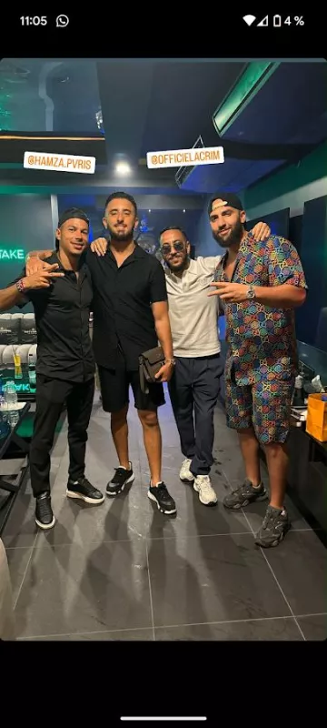 Les sneakers portées par Walid Sax sur son compte Instagram @walid_sax