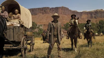 Horizon: An American Saga - Chapter 1 Wardrobe: Cowboy hat worn by Luke Wilson as Matthew Van Wey­den in the movie wardrobe