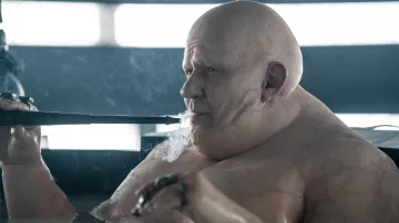 Pipe utilisée par le Baron Harkonnen (Stellan Skarsgård) telle qu’on la voit dans Dune : Part Two