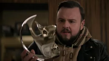 Sudadera con capucha de Burberry usada por Jack Rooney (John Bradley) como se ve en 3 Body Problem (Temporada 1)