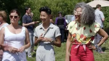 Combinaison portée par Kristen Kish dans la série télévisée Top Chef (saison 21)