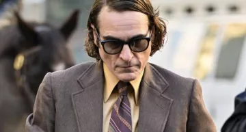 Sunglasses worn by Joaquin Phoenix on the set of Joker: Folie à Deux movie