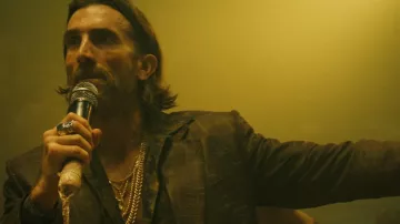 Silver rings worn by Tiger (Sharlto Copley) in Monkey Man movie