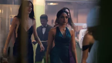 Green Dress worn by Sita (Sobhita Dhulipala) as seen in Monkey Man
