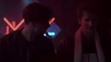 Fila Track jacket worn by Gerome (Maximilien Poullein) as seen in Supersex (S01E02)