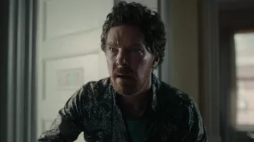 Printed shirt worn by Vincent (Benedict Cumberbatch) as seen in Eric (Season 1)